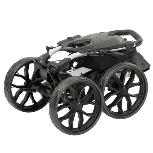 Bag Boy Quad Pro Disc Golf Cart - color: White/Black