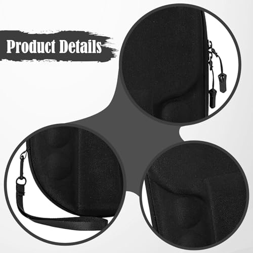 Table Tennis Racket Cover Carry Bag Protect Cover Hold 2 Paddles 4 Balls Pingpong Storage Bag