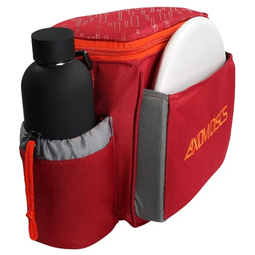 Axiom Discs Cell Disc Golf Starter Bag (Choose Your Favorite Color) - color: Orange/Ruby