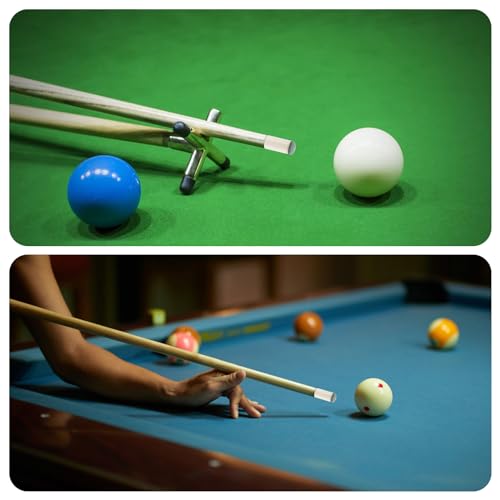 XIHIRCD 40pcs Slip On Pool Cue Tips, 4 Sizes Pool Stick Tips No Glue or Tool Required Billiard Cue Tips Replacement 9mm, 10mm, 12mm, 13mm Billiard Stick Tips for Snooker and Pool Cues