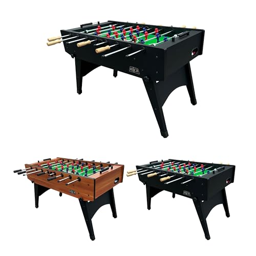KICK Dreamfyre 55" Foosball Table – Professional Full-Size Indoor Game Table - color: Black