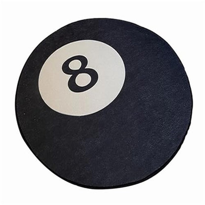 8 Ball Rug Office Chair Mat, Non-Slip Carpet Protector Chair Mat, Gaming Chair Mat for Office Home, Carpet Chair Mats Rolling Chair Desk Rug Computer Gaming Rolling Chair Mat(100cm)