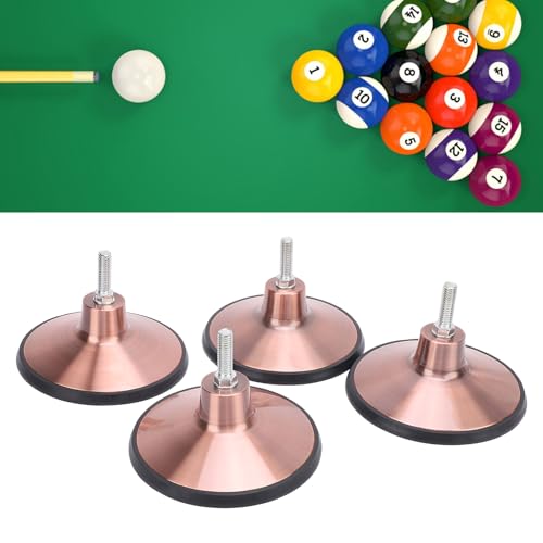 Pool Table Leg Levelers Billiard Table Leveling Feet Heavy Duty Adjustable Leg Levelers for Game Table with Premium Iron Material