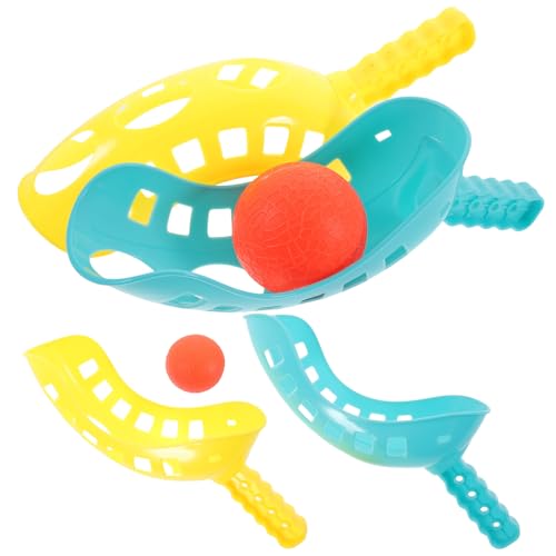 2 Sets Interactive Toss and Catch Suits Beach Toys Outdoor Playset Suits for Scoop Ball Thrower Scoop Kendama Popular Toys Balls Child Halloween Abs