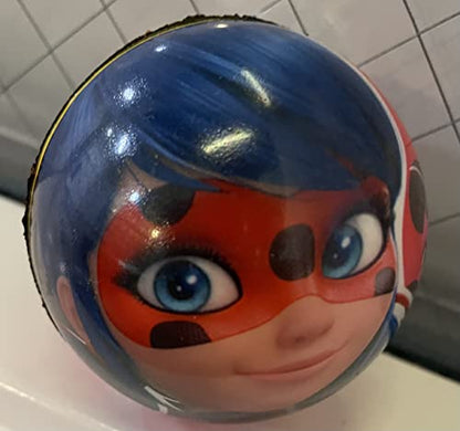 What Kids Want Miraculous Ladybug Bowling Set - Superheroes Bowling Set for Kids, Fun Indoor and Outdoor Bowling Game for Kids, for Birthday Parties, Games and Play Dates - 7 Pieces Set