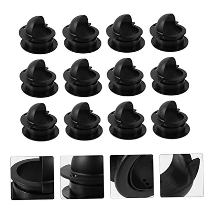 BESPORTBLE 12pcs Entry Dishes for Tabletop Football Soccer Universal Fitment Scratch-Resistant Plastic Easy to Clean