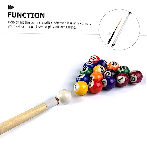 YARNOW Boys and Girls Billiard Stick Short Pool Billiards Stick for Boys and Girls
