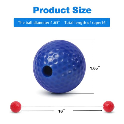 GSE Games & Sports Expert Replacement Ladder Ball for Toss Game Set, 6-Pack Tournament Quality Bolas with Real Golf Balls