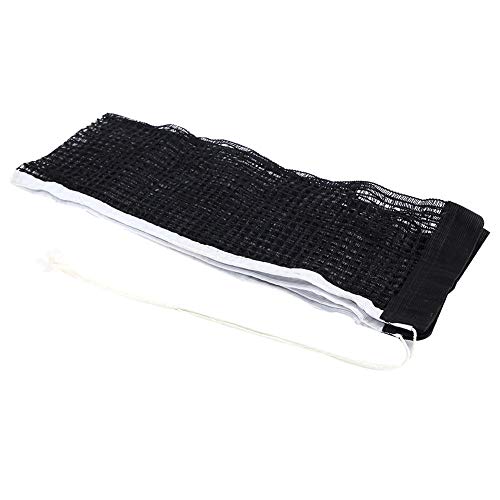 Dilwe 180 * 14cm Table Tennis Net, Net Replacement,Polyester Cotton Table Tennis Net Portable,Table Travel Holder Indoor Outdoor Sports Accessories, Adjustable