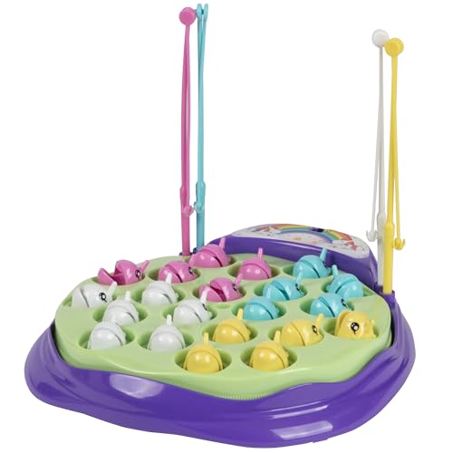 Ambassador Games: The Fishing Game - Unicorn Edition - Classic Animated Catching Game, Unicorns Jump Around & Swap Up & Down, Kids Age 3+, 2-4 Players - style: Unicorn