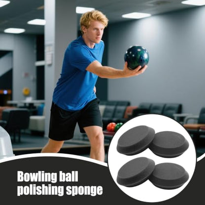 Bowling Ball Polisher, Polishing Tools, Bowling Ball Resurfacing Mat, for Bowlers Tournament Players Women Men Beginners Professionals Athletes Sports Club Stadium