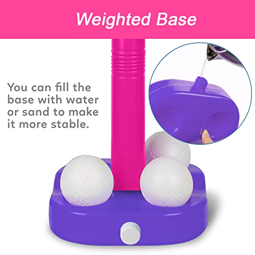 Liberry Toys for 2 3 4 Year Old Boys Girls Christmas Birthday Gift, Toddler Bowling Set and Kids T-Ball Set