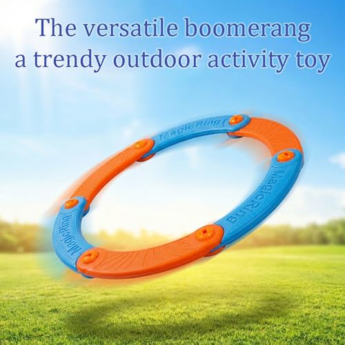 Soft Flying Disc, EVA Foam Foldable Boomerang Ring Toy with Whistling Sound Safe Outdoor Lawn Beach Pool Games Birthday Gift (Deep Blue Green) - color: Deep Blue Green