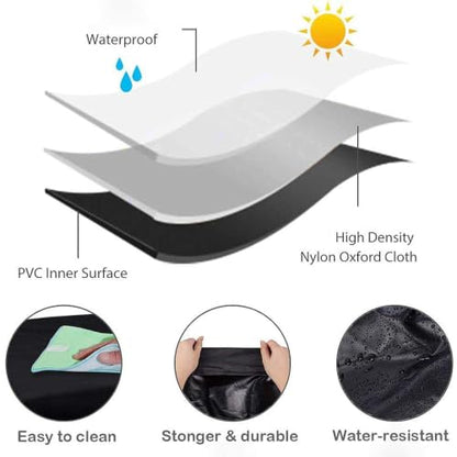 Foosball Table Cover for Brunswick Euro Scorer Soccer Table Shield Waterproof Dustproof Resistant Easy Clean Foosball Cover,420D - size: 420D