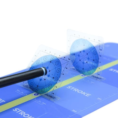 Billiard Practice Straight Shots & Bridge Length Control | Cue Accuracy Aid for Short, Medium, and Long Stroke Training