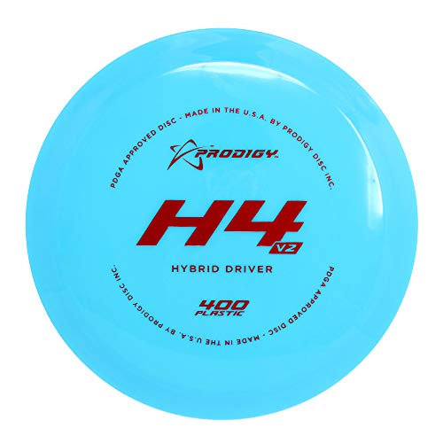 Prodigy Disc 400 H4 V2 | Hybrid Driver Disc Golf Disc | Extremely Durable | Control with a Variety of Shot Shapes | (Colors May Vary)