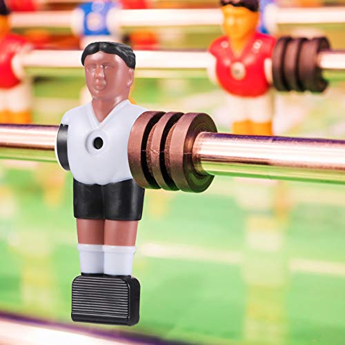 SEWACC 10cs Foosball Men Replacement Foosball Player Figurine Foosball Accessories Soccer Table Parts