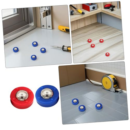 Mipcase 30pcs Tabletop Shuffleboard Replacement Rollers Pucks Steel and Plastic Mini Sliding Curling Beads for Hand-Eye Coordination Games Portable Indoor Family Entertainment