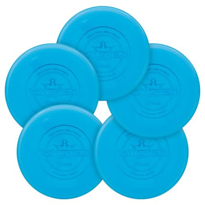 Dynamic Discs Warden Disc Golf Putter 5-Pack | Straight Flying Beadless Putt & Approach Set | Grippy Classic Plastic Feel | Smooth Release & Consistent Control | 170g+ (Colors May Vary) - size: 5-Pack (Classic)
