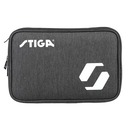Stiga Eco Rival, Bi-Fold Wallet, Black, för 2 Bordtennisracketar, Cover