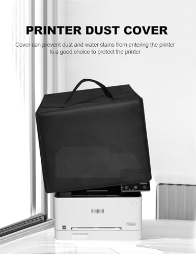 Waterproof Dust Cover Printer Cover Heavy Duty Nylon Case for Color Image CLASS MF656Cdw /Color Image CLASS MF753Cdw Wireless Duplex Laser Printer - color: Black