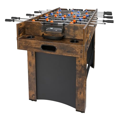 VEVOR 3-in-1/4-in-1 Combo Game Table Set, 48"/54" Air Hockey, Ping Pong & Foosball Combo, with Pucks & Pushers, Multi Combination Table for Family Game Room or Office - style: 3-in-1