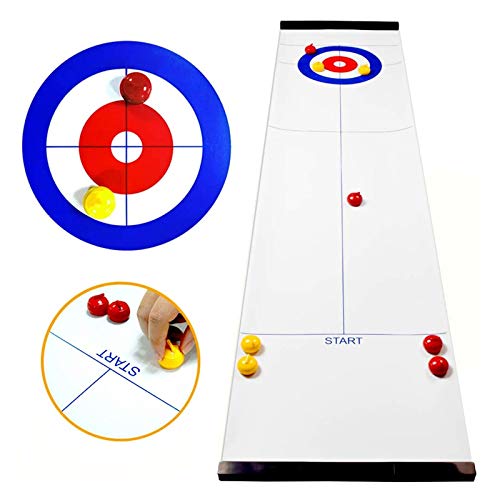 Tabletop Games Curling Game Portable Team Board Tabletop Training Family Party for Adults Indoor Travel Cushion Coverscushion Covers for Patio Furniturecushion for Living Roomcushion