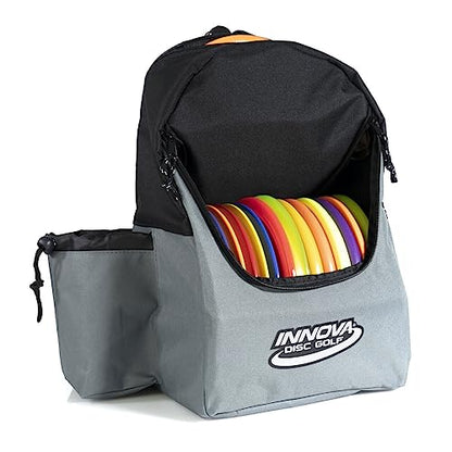 Innova Discover Pack Backpack Disc Golf Bag - color: Black / Gray