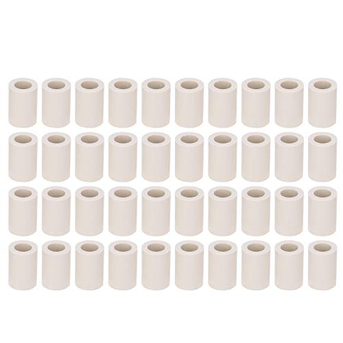 40Pcs Fiber Billiards Stick Pool Cue Ferrules Tubes Replacement Parts Repair Accessories Leisure Sports Game Room Cue Ferrule Pool Replacement Kit Stick Ferrules Kamui - size: 13MM 0.8 inches