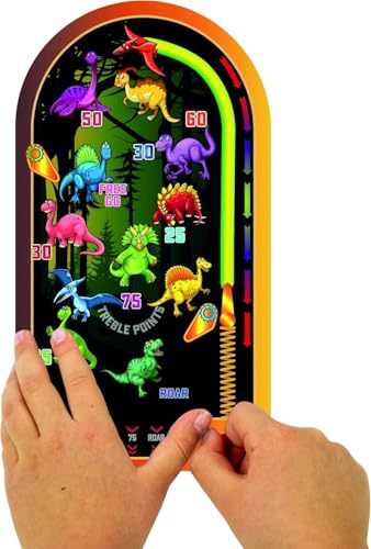 Dinosaur Pinball Game Retro Handheld Mini Pinball Machine