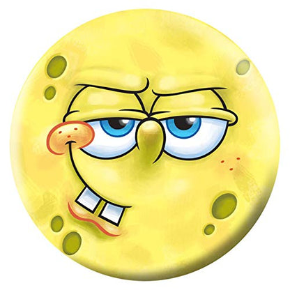 On The Ball Bowling Spongebob Themed Undrilled Bowling Ball - color: Face, size: 12 lbs