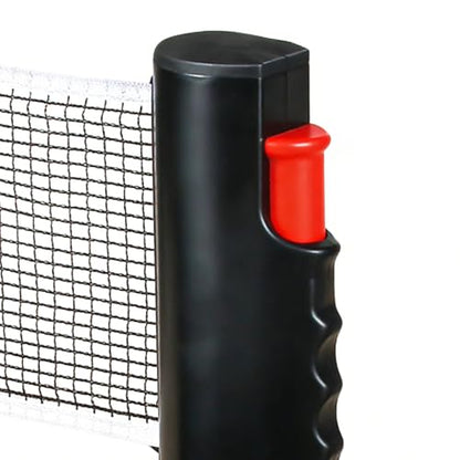 Retractable Table Tennis Net, Portable Quick Setup, 20x15x6cm, Sports Equipment, Adjustable Tennis Net and Post, Stable Clamp Support Use, for Home Indoor Practice Training