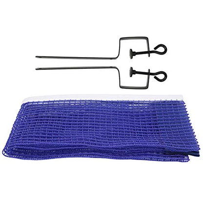 RiToEasysports Portable Tennis Table Net, Professional Polyester Net with Metal Bracket, Easy to Install and Carry, for Indoor and Outdoor Sports Replacement
