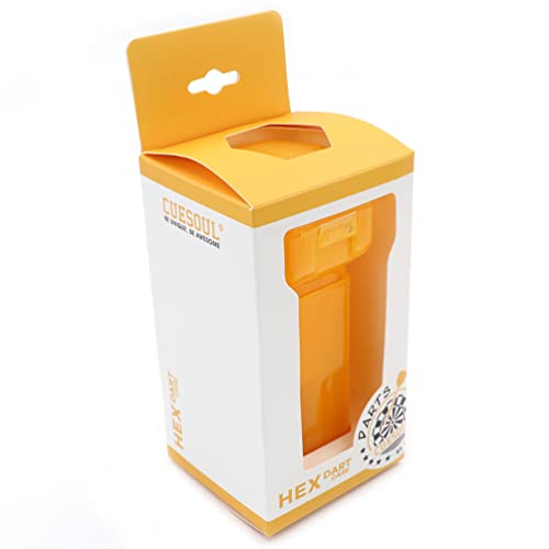 CUESOUL HEX Light Dart Case Orange - color: Orange