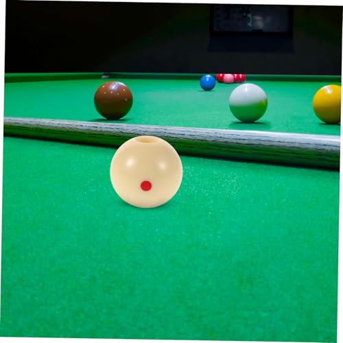 Snooker Cue Training Ball Dots Billiard Stroke Trainer Cue Ball Training Aid for Billiards Practice Lightweight Black