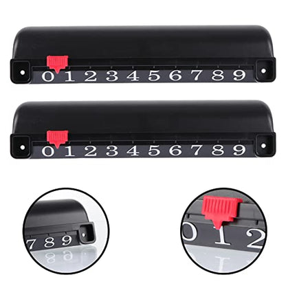 Air Hockey Table Score Keeper 2-Pack Plastic Scoring Counters Replacement Parts Easy Installation for Indoor Game Room 10.03X4.72X1.96 Inches