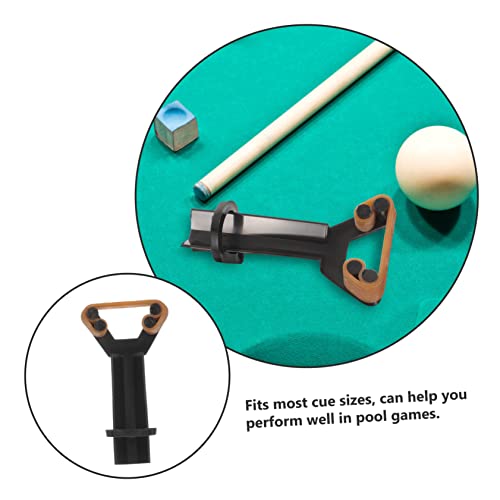 Happyyami 3pcs Pool Cue Tools Cue Tip Shaper Cue Tip Repair Kit Cue Tips for Pool Stick Billiard Pool Supplies Billiard Cue Lightweight Pool Cue Tip Nine Club Forming Machine Plastic