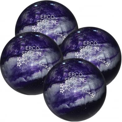 Candlepin Starline Galaxy Bowling Balls 4 1/2" 2.6 LBS avalible (Free 4sp Bag Included! Valued at $59.99) - color: Purple