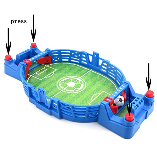 Table Games Set - Mini Foosball Game - Basketball Shooting Game - Tabletop Pool Mini Billiards - Supports six Players for Office Reduce Stress