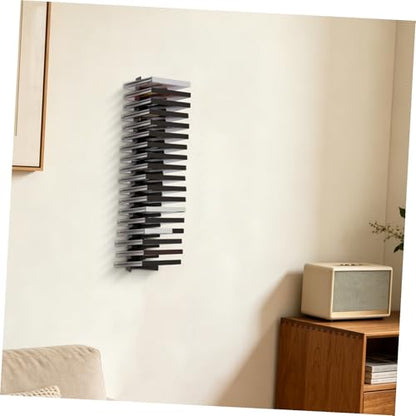 4pcs Video Game Storage Wall Mount - Heavy-Duty Steel Game Case Holder - Media Storage Shelves for Small Spaces Living Rooms Gamer Room