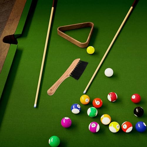 Pool Table Billiards Accessory Cleaning Tool Billiard Supplies Club Supply Table Brush Clean Brush Pool Cleaning Tablecloth Solid Wood
