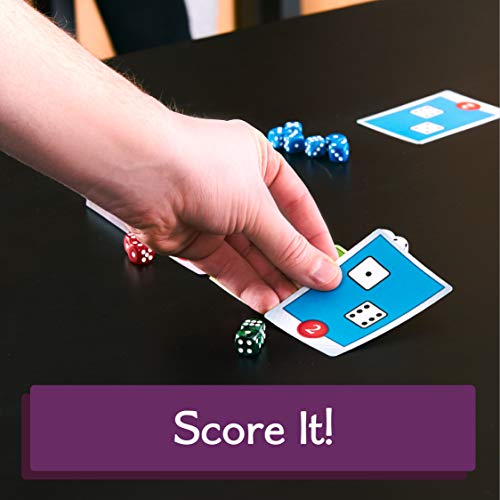 Calliope Roll for It! – Fast Dice Rolling Game of Luck & Strategy for 2–4 Players Ages 8+ | Quick Family Board Game Night Fun - Purple Edition
