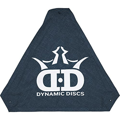 Dynamic Discs Folding Stool | Portable & Collapsible Stool for Disc Golf and More | Fits in Frisbee Golf Bags and Backpacks (Midnight Blue) - color: Midnight Blue