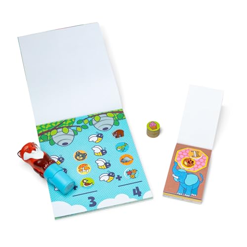 Melissa & Doug Sticker Wow!™ Fox Bundle: 24-Page Activity Book, Refillable Sticker Stamper, Mini Pad, 500 Stickers, Arts and Crafts for Kids Ages 3+ - color: Fox, size: Bundle