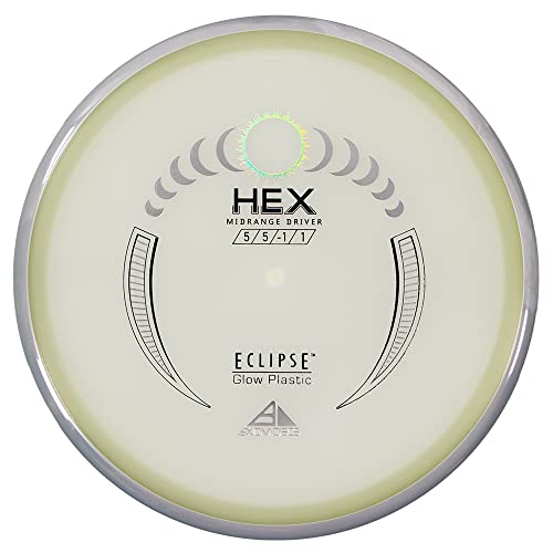 Axiom Discs Eclipse Glow 2.0 Hex Disc Golf Midrange (Colors May Vary)