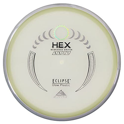 Axiom Discs Eclipse Glow 2.0 Hex Disc Golf Midrange (Colors May Vary)