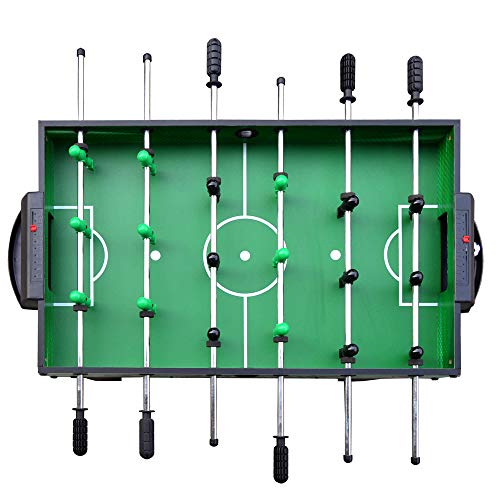 Hathaway Playmaker 3-in-1 Foosball Multi-Game Table with Soccer and Hockey Target Nets for Kids
