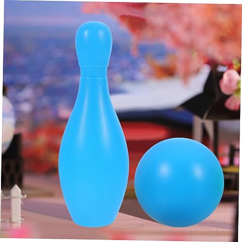 WOONEKY 12Pcs Bowling Set Interactive Outdoor Fun with Pins Balls Materials for Preschoolers for Family Playtime and Garden Games
