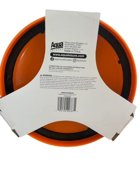 Aqua Gripped Flying Disc