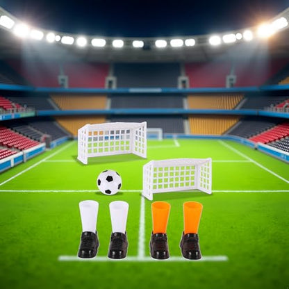 1 Set Finger Soccer Game Finger Footballs Match Funny Finger Table Game Set with Two Goals for Fans Club Party Football Compact and Lightweight Products Sports and Outdoor Play